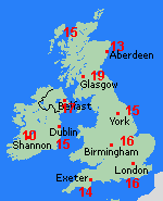 Forecast Thu May 02 United Kingdom