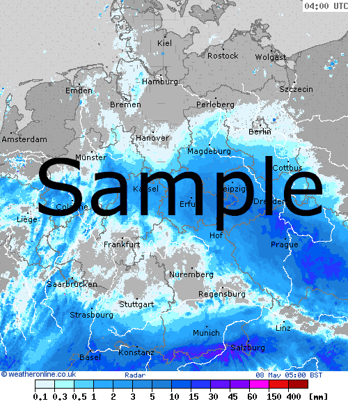 Radar Thu 06 Jun, 12:30 BST