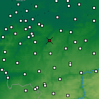 Nearby Forecast Locations - Uccle - Map