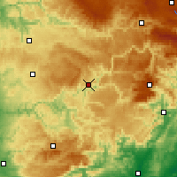 Nearby Forecast Locations - Millau - Map