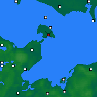 Nearby Forecast Locations - Fehmarn - Map