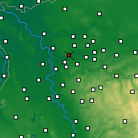 Nearby Forecast Locations - Bottrop - Map