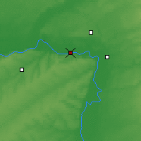 Nearby Forecast Locations - Barnaul - Map