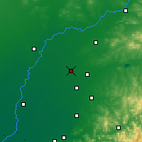 Nearby Forecast Locations - Yuhong - Map