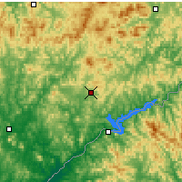 Nearby Forecast Locations - Kuandian - Map