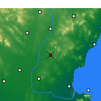 Nearby Forecast Locations - Junan - Map