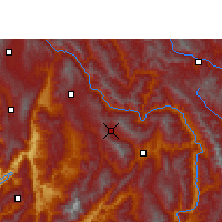 Nearby Forecast Locations - Fengqing - Map