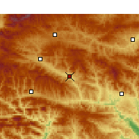 Nearby Forecast Locations - Danfeng - Map