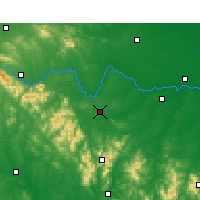 Nearby Forecast Locations - Xinyang - Map