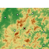 Nearby Forecast Locations - Taining - Map