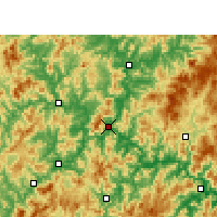 Nearby Forecast Locations - Nanping - Map