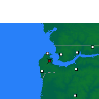 Nearby Forecast Locations - Banjul - Map