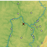 Nearby Forecast Locations - Pittsburgh - Map