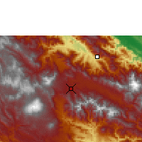 Nearby Forecast Locations - Mt Hagen Ats - Map