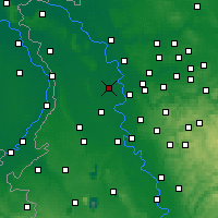 Nearby Forecast Locations - Moers - Map