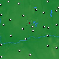 Nearby Forecast Locations - Witkowo - Map