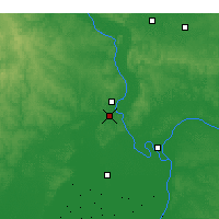 Nearby Forecast Locations - C. Girardeau - Map