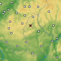 Nearby Forecast Locations - Wiltz - Map