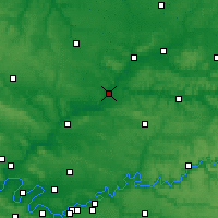 Nearby Forecast Locations - Compiègne - Map