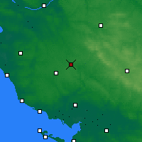 Nearby Forecast Locations - Les Essarts - Map