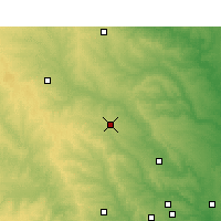 Nearby Forecast Locations - Hamilton - Map