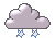 cloudy , snow