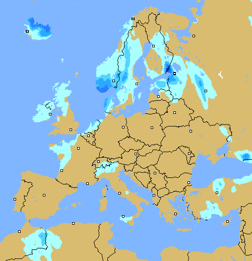 Precipitation (3 h) !