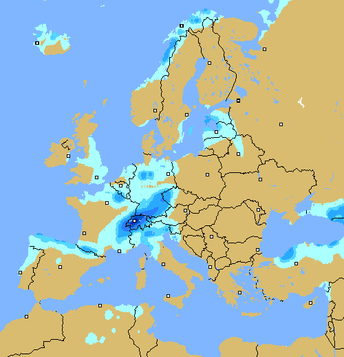 Precipitation (3 h) !