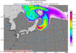 Cloud spread Fukushima