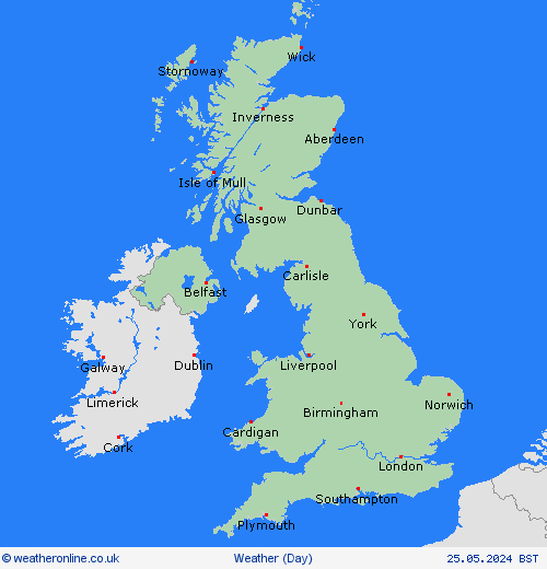 overview  United Kingdom Forecast maps