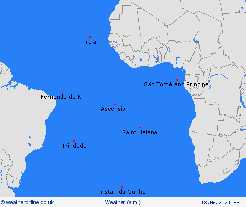 overview  Africa Forecast maps