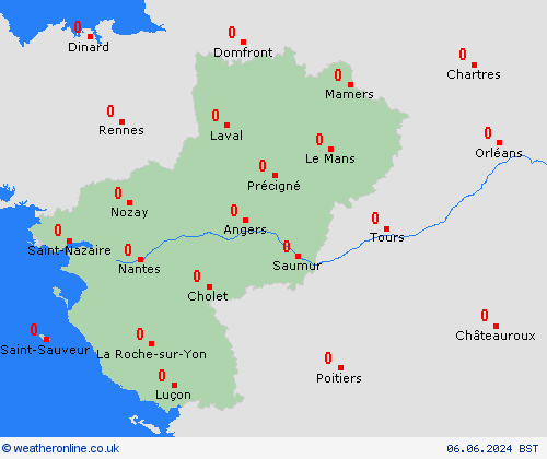 Forecast map